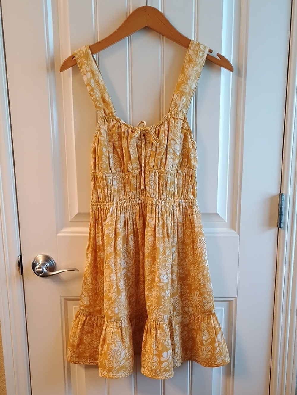 NWT Roxy Yellow Floral Sundress